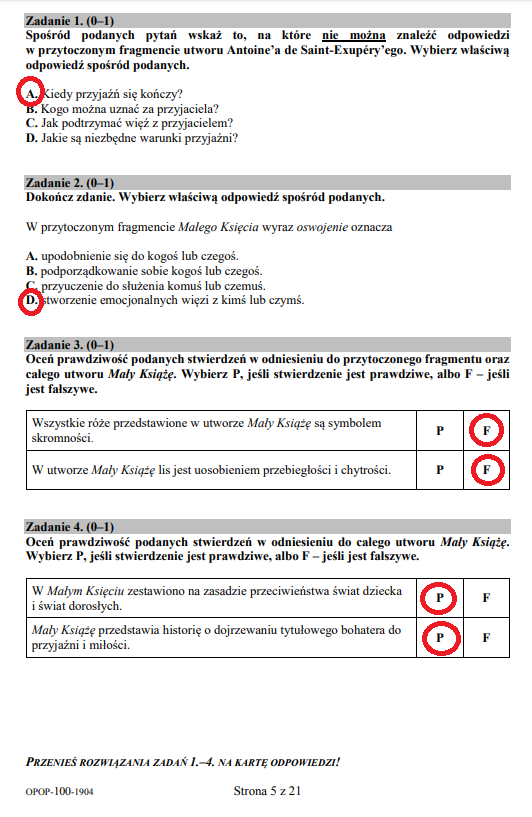 Na Ile Punktów Jest Egzamin ósmoklasisty Z Polskiego 2021 Egzamin ósmoklasisty. Arkusze i odpowiedzi z języka polskiego